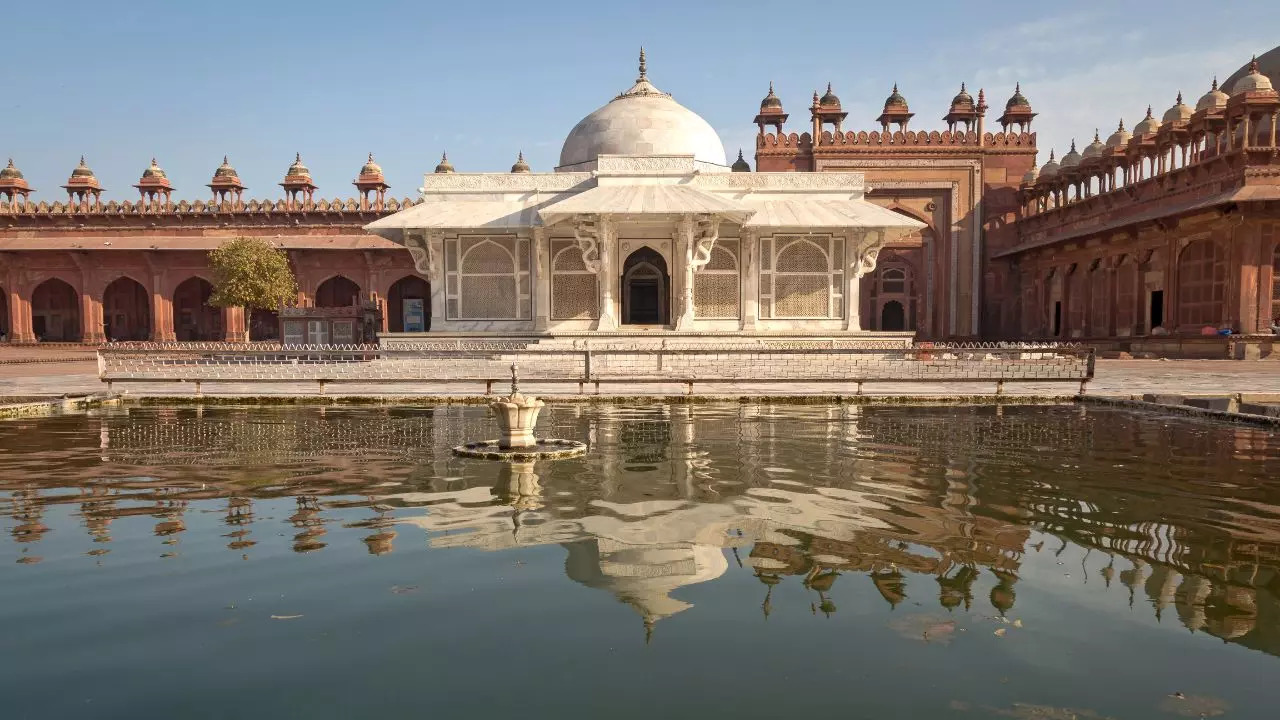 Fatehpur Sikri, a UNESCO World Heritage Site near Agra. Credit: Canva