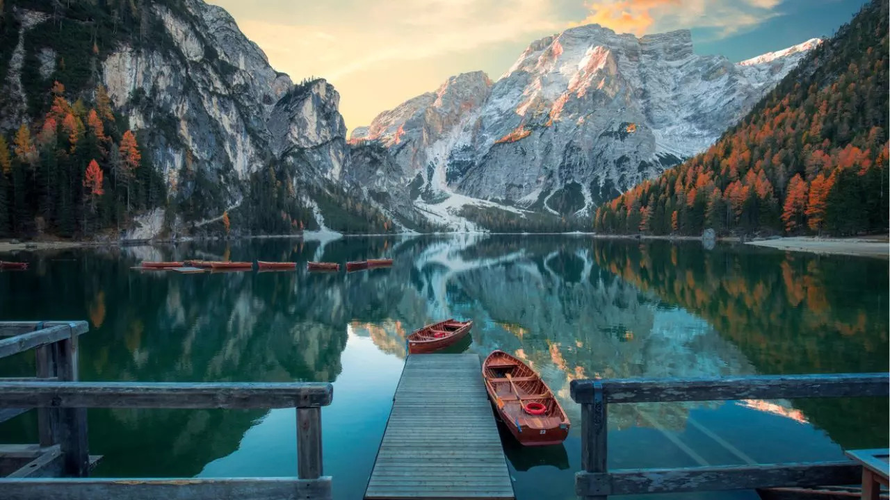 Lake in Italy