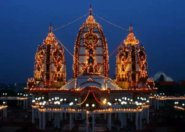 Sri Sri Radha Parthasarthi Mandir Delhi Credit wikimedia