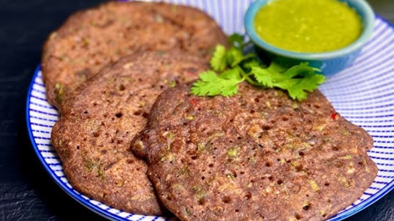 Ragi Veggie Uttapam