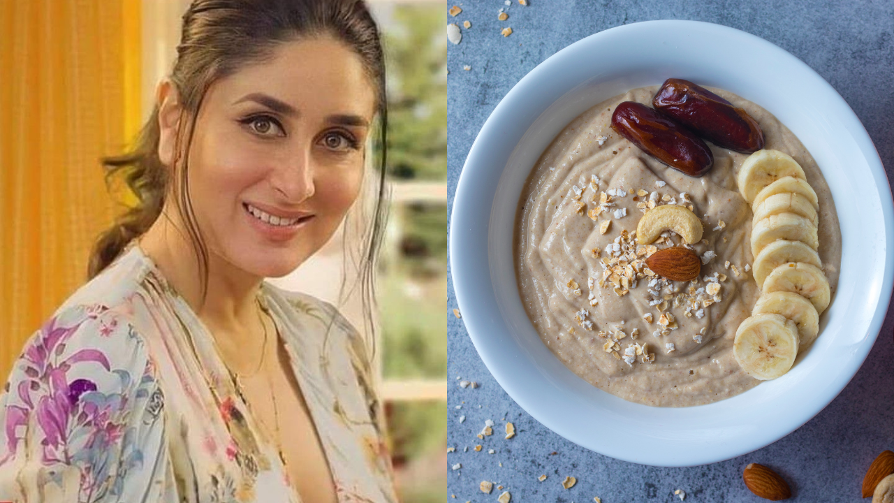 Kareena Kapoor Khan - Oatmeal and almond milk porridge