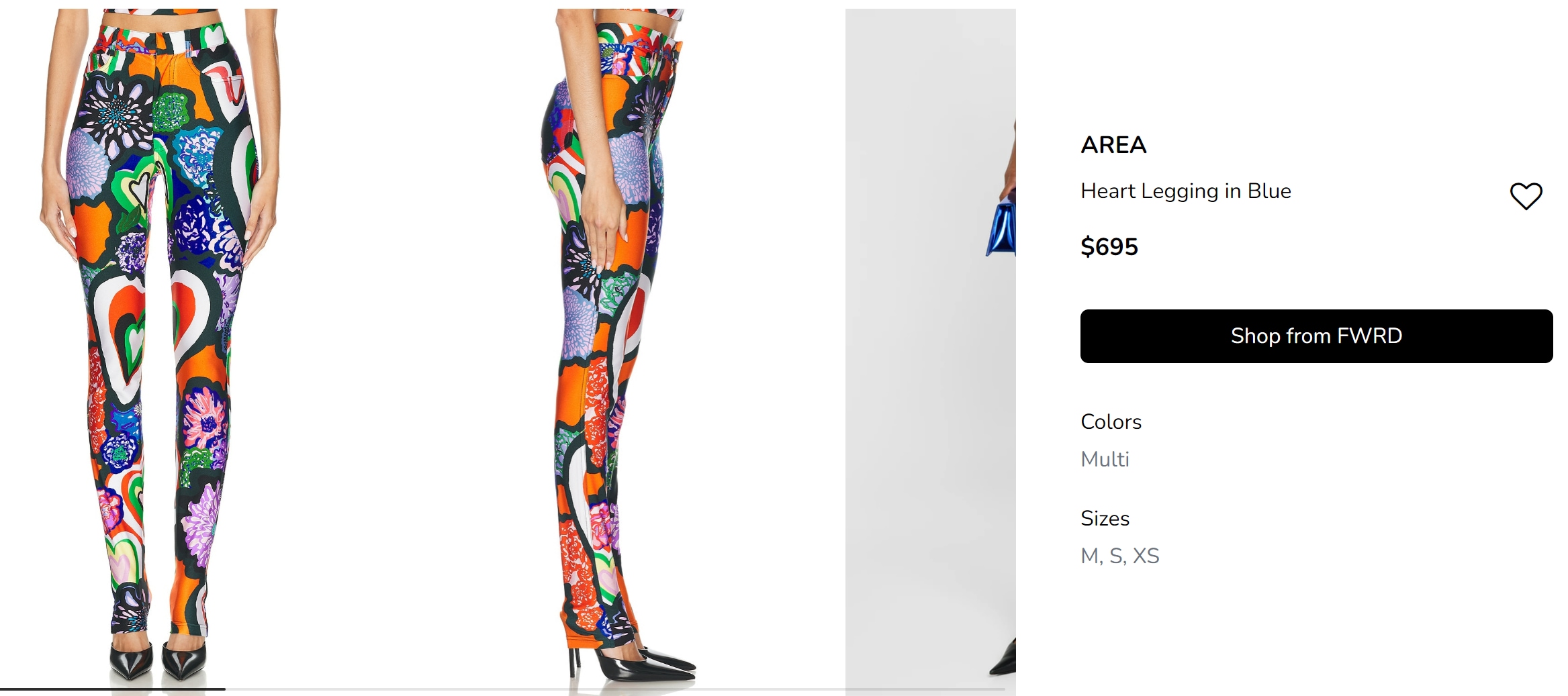 Ananya’s leggings are from the brand Area and are priced at $695, which is approximately ₹58,230. (smartcloset.me)