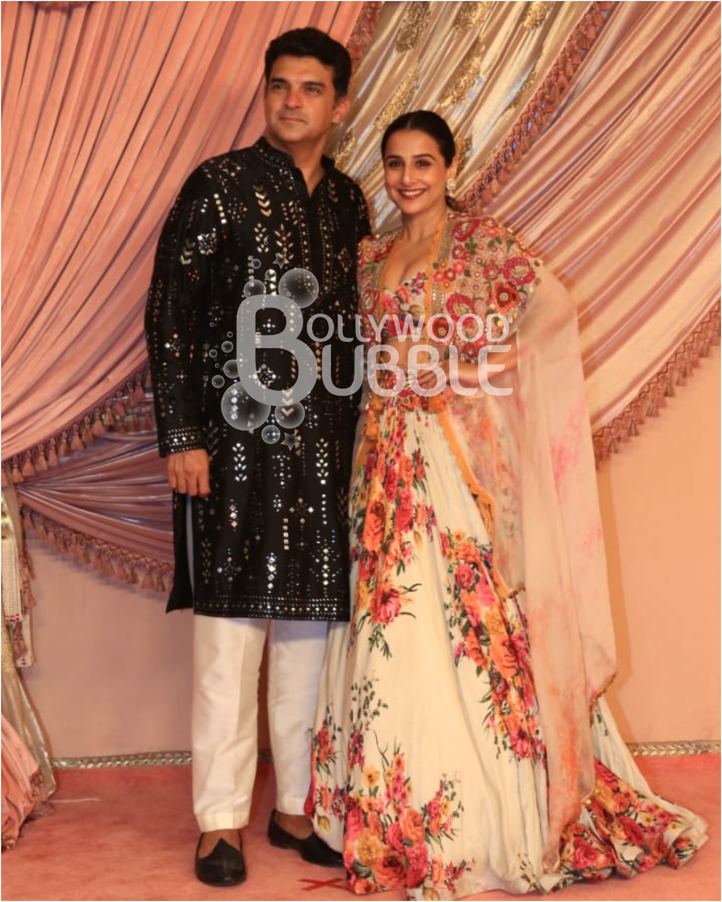 Vidya Balan and Sidharth Roy Kapur at Anant Ambani and Radhika Merchant's Sangeet Ceremony