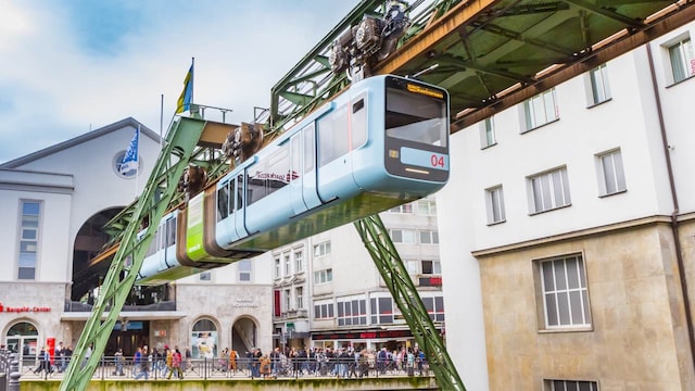 4. Suspended Monorail in Wuhan, China | China opened its first commercial suspended monorail line to the general public last year in the city of Wuhan, capital of Hubei province. This offers passengers an awe-inspiring experience of riding in a futuristic vehicle, similar to a sci-fi movie. The first operational phase of the project covers a distance of 10.5 km spread across six stations in Optics Valley, a national innovation demonstration zone in Wuhan. (Image: Shutterstock)