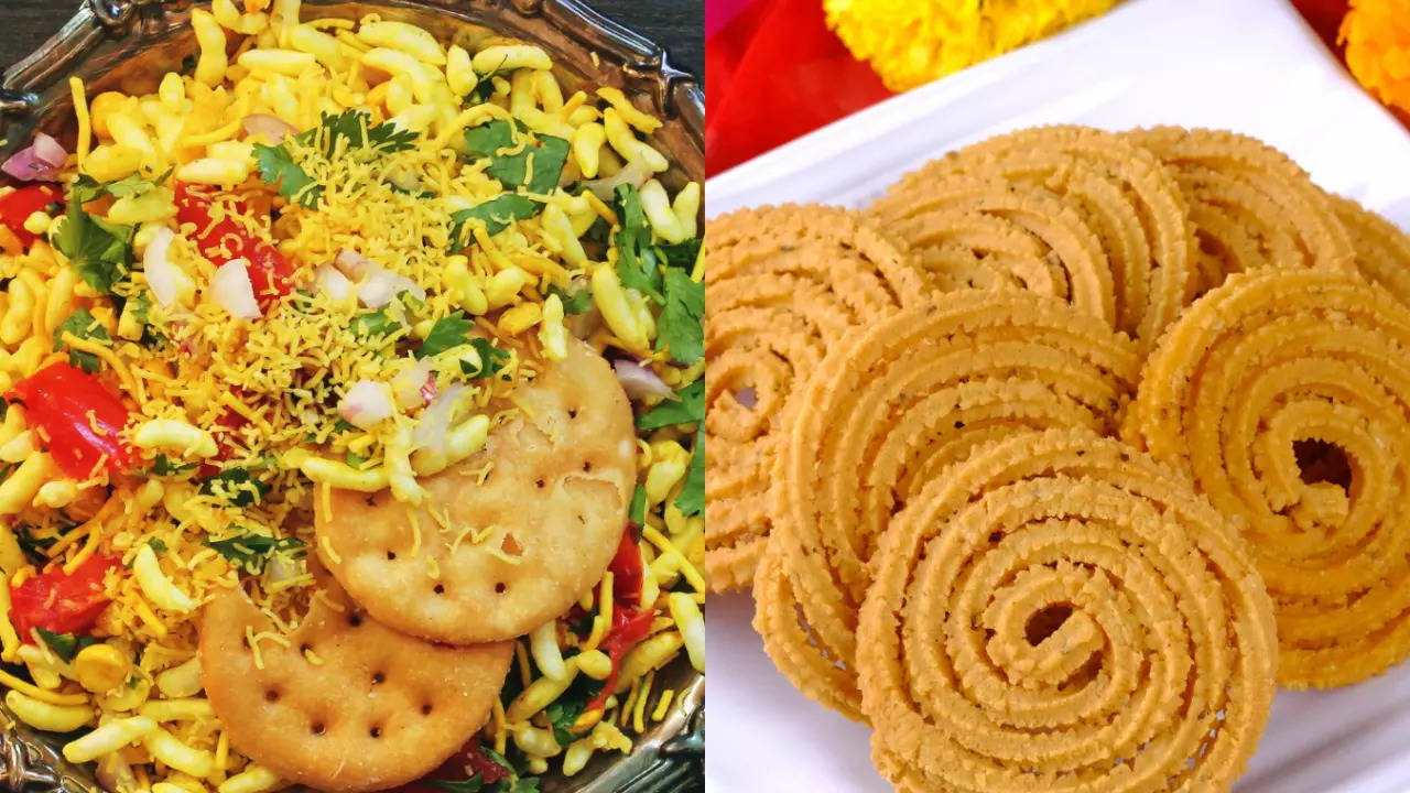 Masale Puri and Murukku