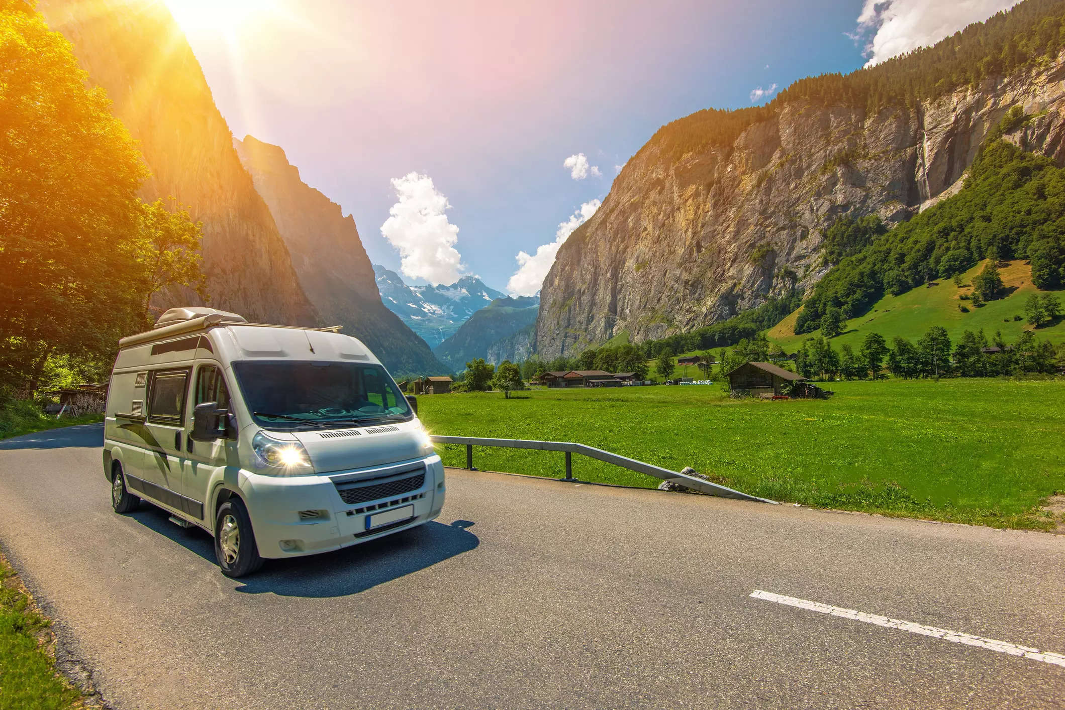 Road trip in Switzerland Image iStock