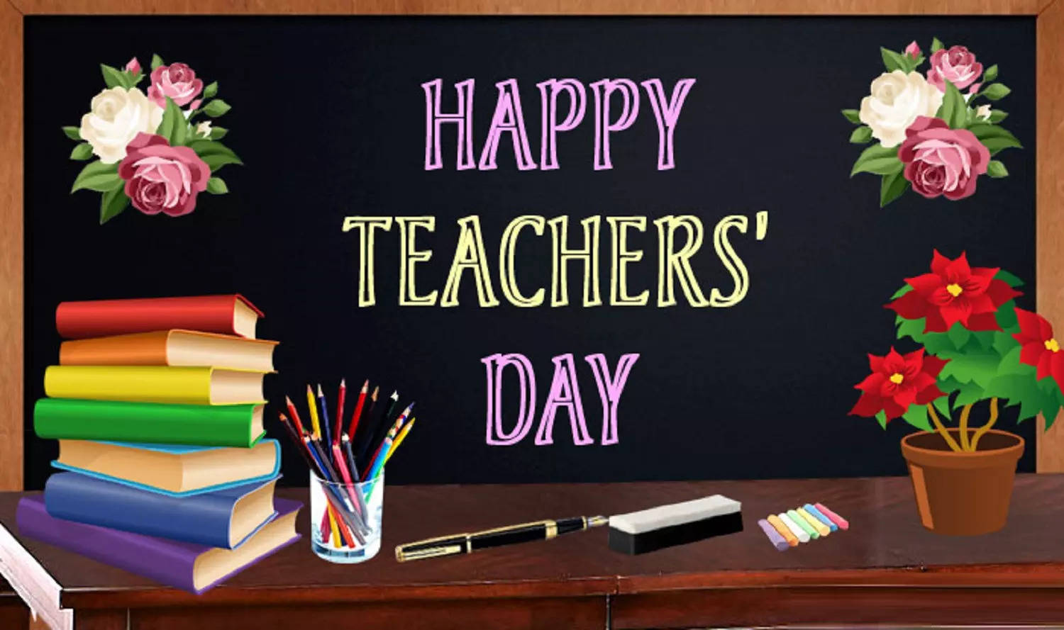 Images with phrases and wishes for Teachers' Day 2024, wallpapers, HD photos, GID photos to send to your teachers