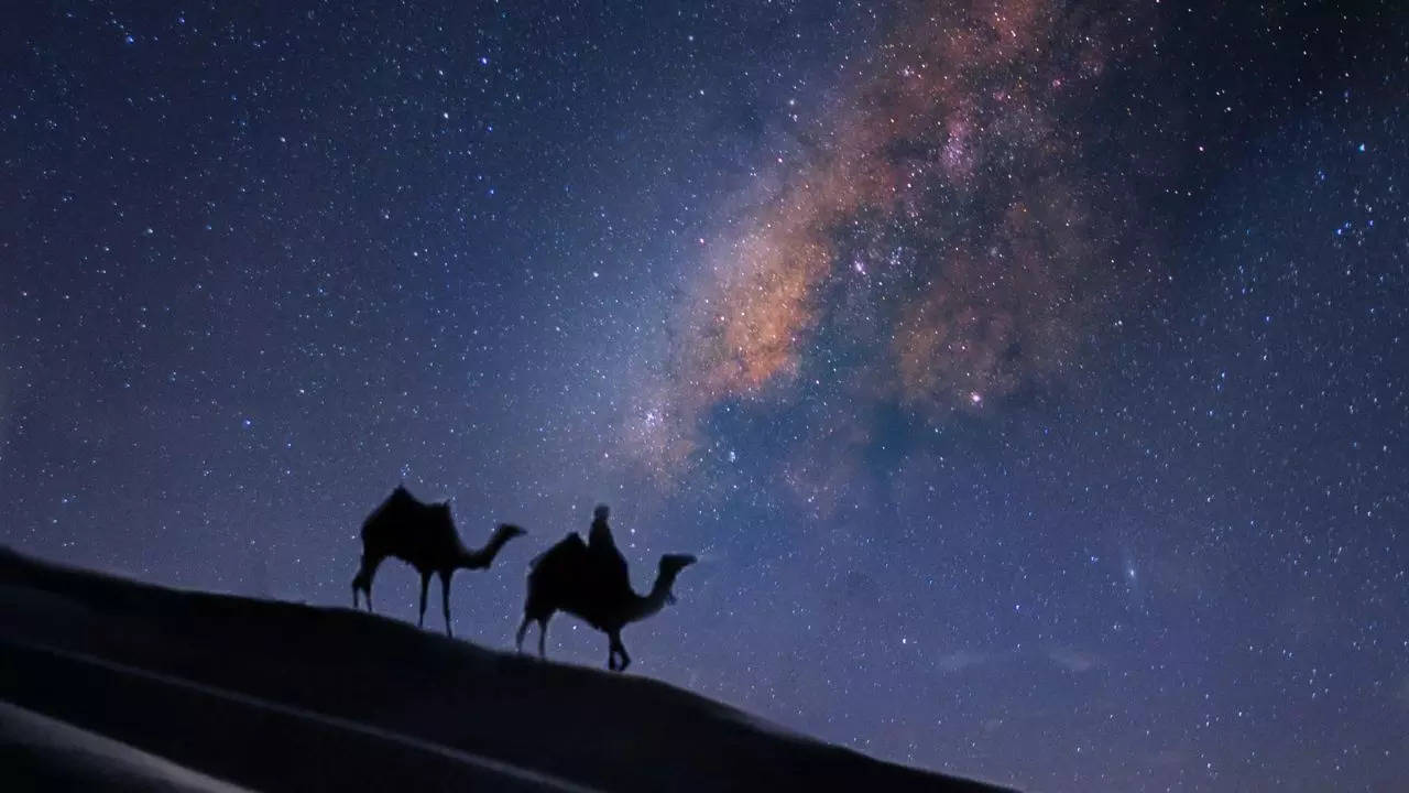 The stunning night sky Credit Canva