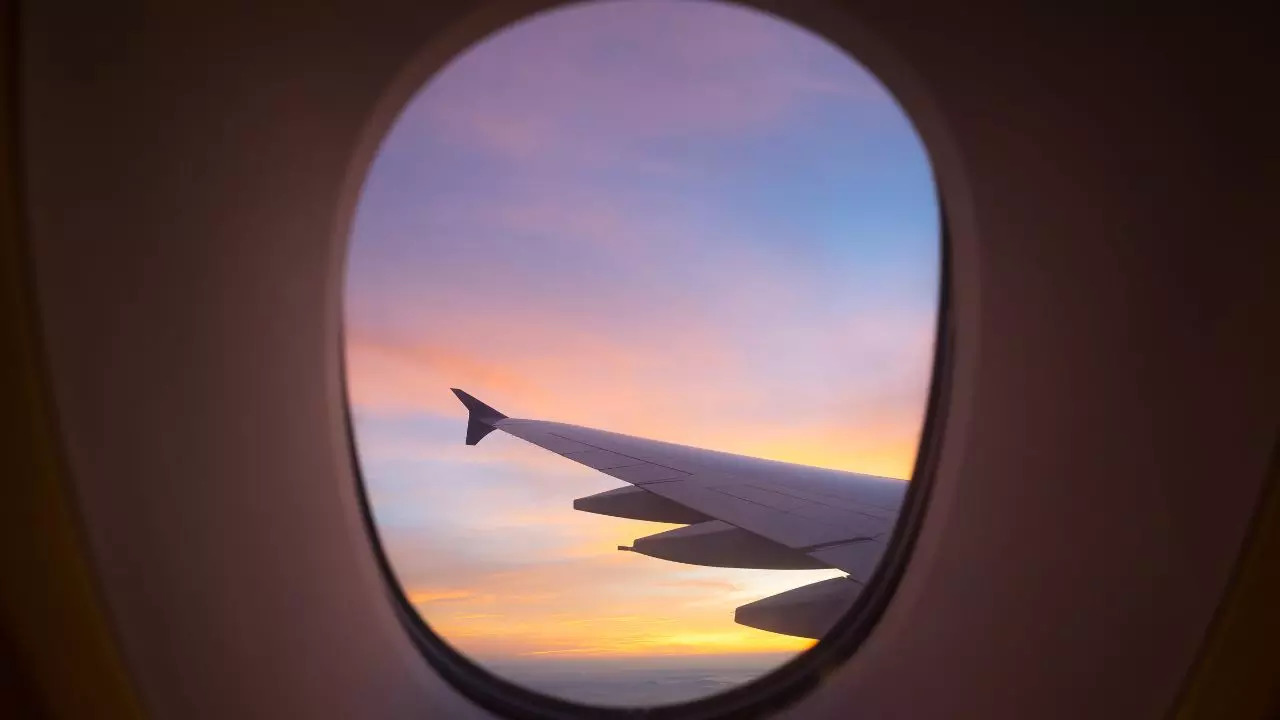 Why do airplanes have round windows? Credit: Canva