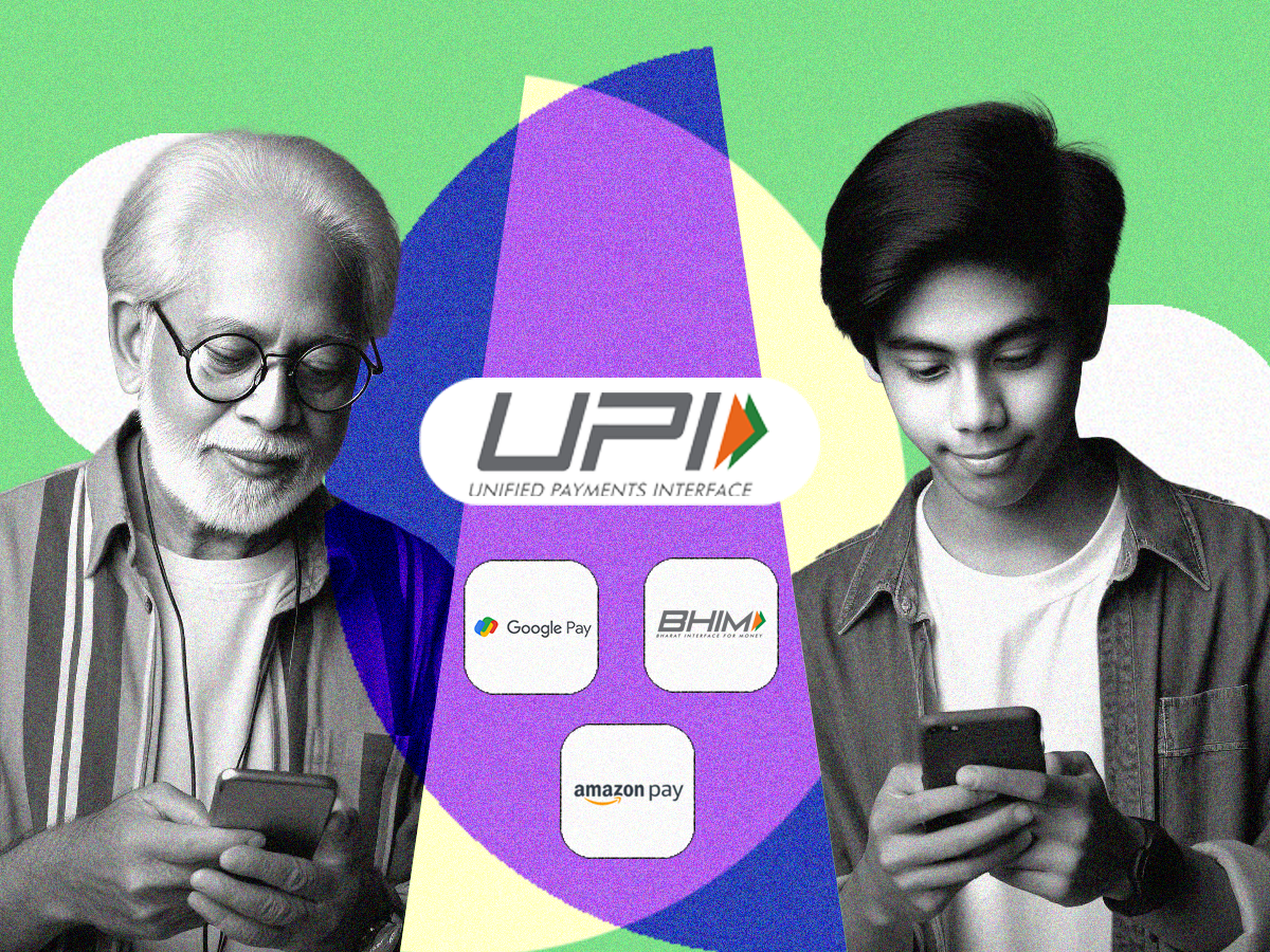 UPI payment apps bet big to attract new users to UPI_senior citizens, college students_Google Pay, Bhim and Amazon Pay online payments Thumb ETTECH